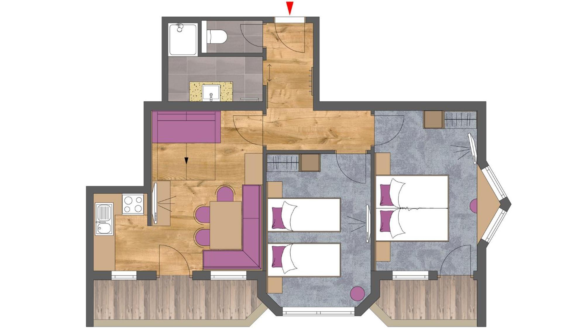 Apartments Schoene Aussicht Tux Δωμάτιο φωτογραφία